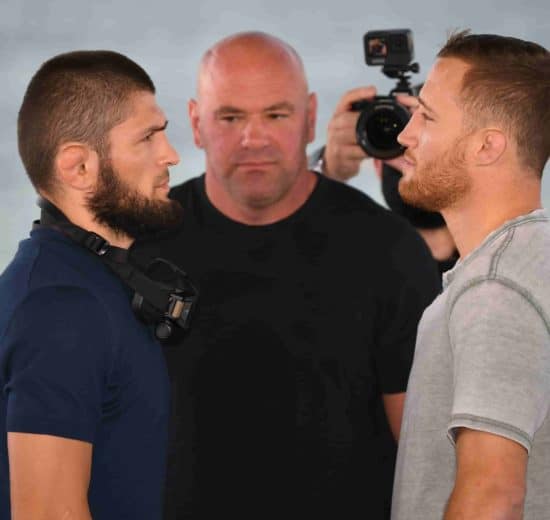 Khabib Nurmagomedov vs Justin Gaethje