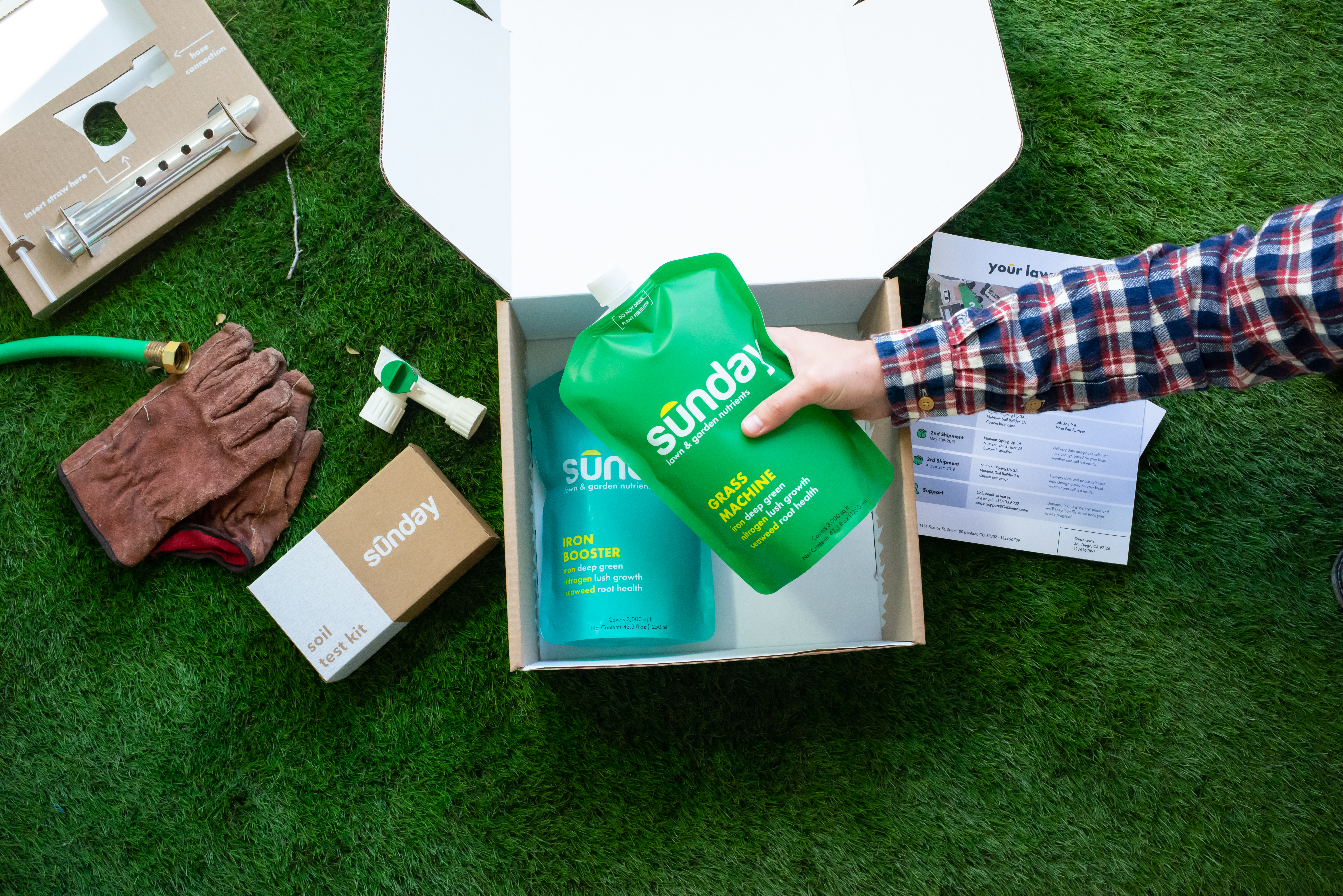 Lawn startup Sunday raises millions to help you with your