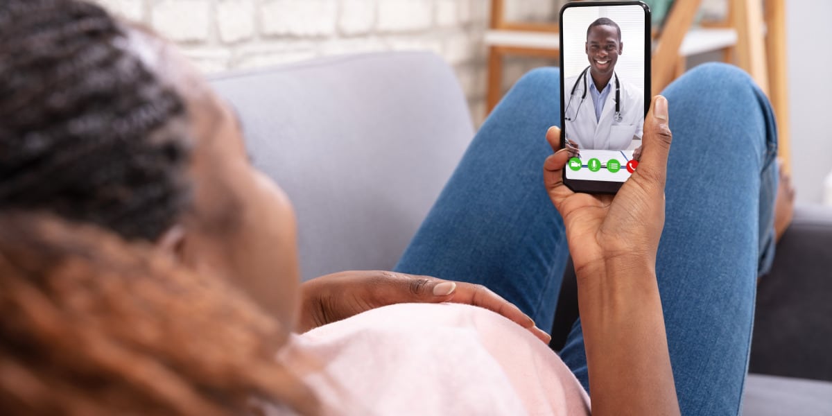 Pregnant in the pandemic? Good wifi helps. Women are accessing doctors online for prenatal care during covid-19.