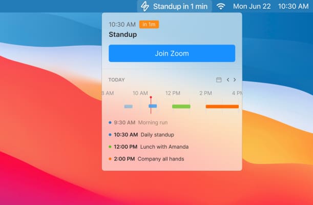 Superpowered lets you see your schedule and join meetings from the Mac menu bar – TechCrunch