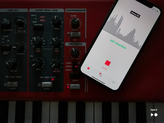 Tape It launches an AI-powered music recording app for iPhone – TechCrunch