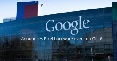 Google Announces Pixel hardware event on Oct 6