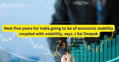 Next five years for India going to be of economic stability coupled with volatility says J Sai Deepak
