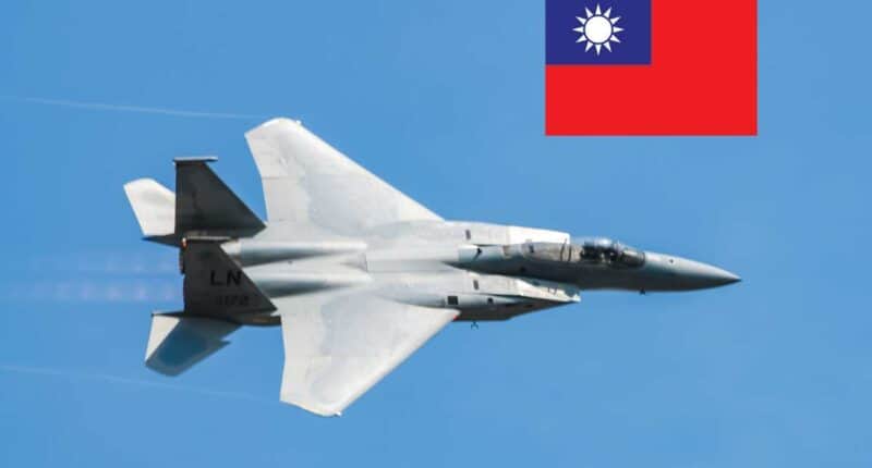 Taiwan has reported a surge in Chinese military activity