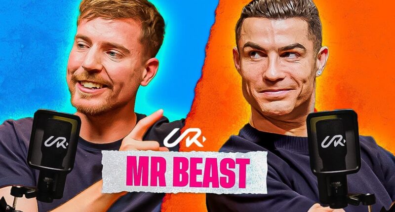 Cristiano Ronaldo and MrBeast interview