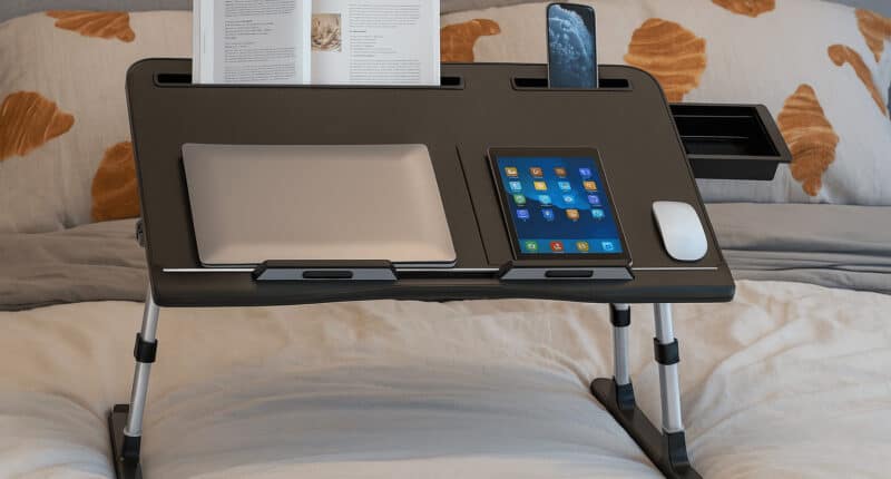 EVETTO Laptop Bed Desk Review